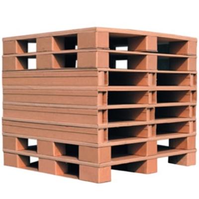 China warehouse & transportation used as wooden hard container paper pallet for sale