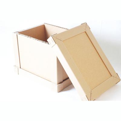 China Full Range Recyclable Protection Box Using To Sea Logistics Cardboard Box for sale