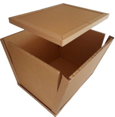 China Recycled Brown Materials Cardboard Pallet Box Pallet Cardboard Box for sale