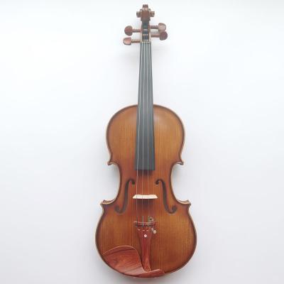 China Factory Price Spruce Accessories Solid Redwood Violin With Case And Bow for sale