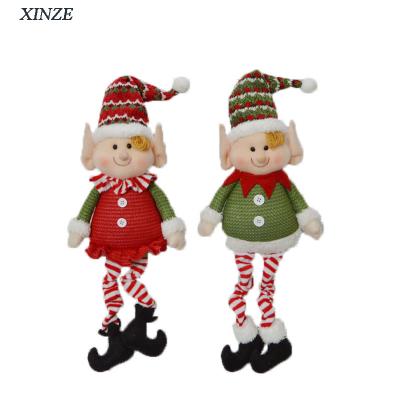 China Wholesale Plush Elf Hanging Toy Elf Doll For Christmas Decoration for sale