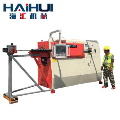 China 2022 Xingtai haihui cnc rebar bending machine /steel automatic stirrup bender advertising company for sale