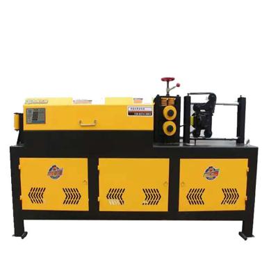 China Construction worksÂ   construction site factory price steel wire straighten and cutting machine for sale