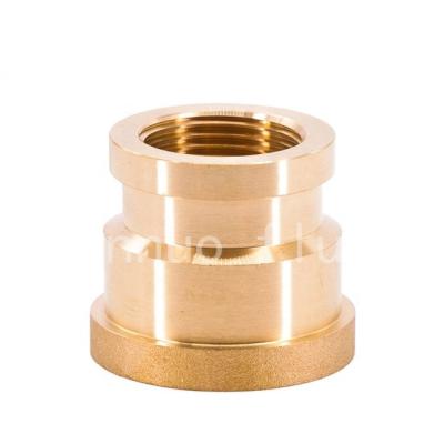 China Pipe Thread Connecting Sale Well Forged Brass Reducing Straight Couplings Thread Fittings F*F for sale