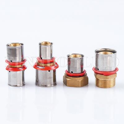 China China Pex Manufacture Best Quality Brass Press Fit Male Coupler For Pex - Al-Pex Pipe Pex Pipe for sale