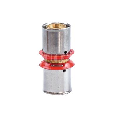 China Pex Fitting Brass Press Fitting Pex Plumbing Fitting PEX Brass Fitting 16mm For Pex Waterline for sale