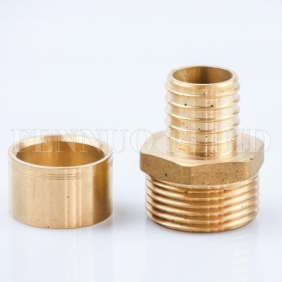 China Pex Fitting Pex Crimp Fittings and PEX Tubing with Pex Male Adapter Forged Brass Crimp Fitting for sale