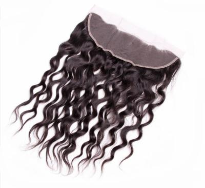 China Brazilian Body Wave Hair Bundles With Ear To Ear Sheer Swiss Lace Frontal Headband for sale