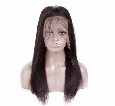 China Silky Straight Brazilian Hair Police Lace Wig, 16