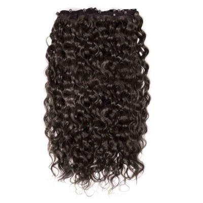 China Silky straight wave one step hair beaded weft 100% remy hair hair weft extension with beads, beaded weft are lined with microbeads for sale