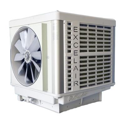 China Excelair Good Quality Energy Saving Factory Electric Evaporative Water Air Cooler 18000cmh for sale