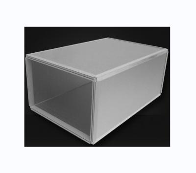 China Traditional Aluminum Steel Steel Ventilation System Square Rectangular Air Duct for sale