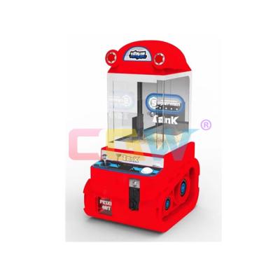 China Button (Colorful Glowing LED Button) GOOD PROFIT Mini Coin Operated Gift Game Toys Vending Arcade Claw Machine for sale