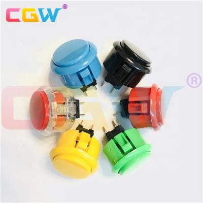 China Good Quality Sanwa 24mm/30mm Sanwa Push Button from Pastic CGW, OEM Arcade Machine Sanwa Button, Game Machine Spare Part Buttons for sale