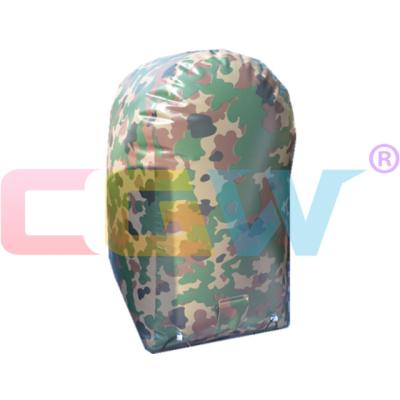 China CGW Games Cheap Mini Inflatable Paintball Air Bunker,Inflatable Paintball Obstacle,Laser Tag Bunkers Party/Birthday/Sport Equipment For Kids for sale