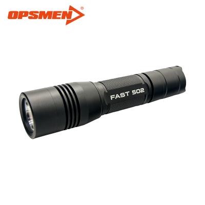 China Emergency Flashlight 800-Lumen Long Range Quickly 502 Emergency Tactical Hunting LED Military Tactical Flashlight for sale