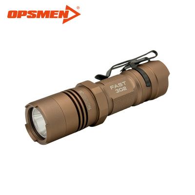 China Fast Emergency Opsmen Hot Sale Flashlight 400-Lumen 302 Tactical Emergency Weapon Light for sale