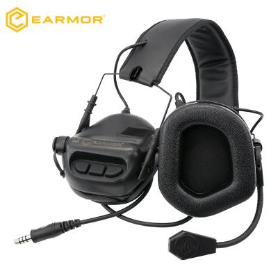 China Headband Opsmen Earmor Walkie Talkie PTTs Earpiece For Hunting Headset Tactical Shooting Military Earpiece for sale