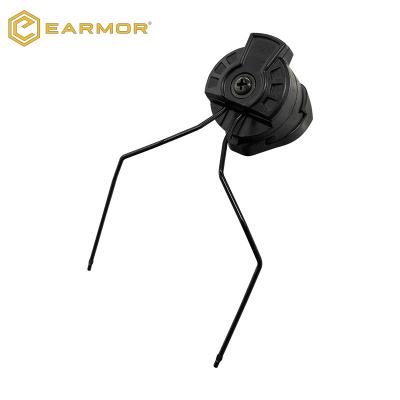 China ARC Or M-LOK Helmet EARMOR M13 Adapter Quantity To M-LOK Mtek FLUX Helmet Connect To M31 M32 EARMOR Helmet for sale