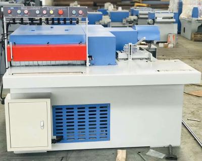 China Horizontal wood saw combined machine edge trimming and thicknesser saw machine double-functions saw machine for sale