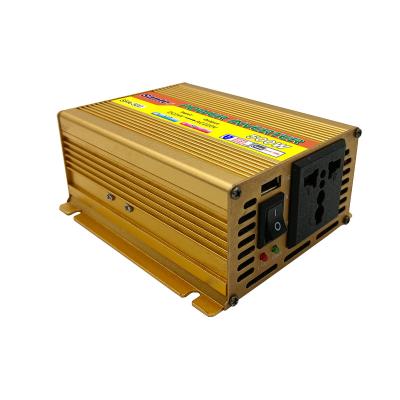 China Santer 500 Watt DC 24V to AC 220V 50hz USB DC5V 1A Modified Golden Sine Wave Power Inverter 126x95x56mm for sale