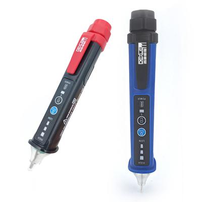 China Plastic Non-Contact Voltage Tester With Dual Range AC 12V-1000V/48V-1000V Electrical Detector With Buzzer Alarm And Flashlight for sale