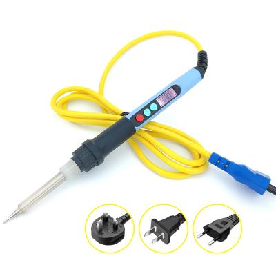 China Temperature Controlled Key Temperature Controlled Direct Power Supplier Factory Direct Power Supply Soldering Iron 90W LED Display Machinery Repair Shops Tool 220V EU for sale