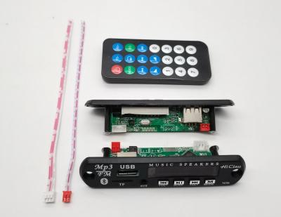 China FM radio factory wholesale DC 5V to 12V MP3 SD, TF card, USB, AUX panel. and audio BT-6926, Hiclass brand player FM radio decoder box for sale