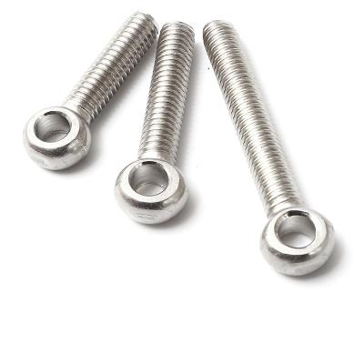 China Hot sale stainless steel304 yellow galvanized eye bolts and lifting eye bolts for sale