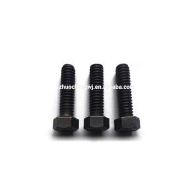 China din933 din931 steel heavy black 8.8 hex bolt for sale