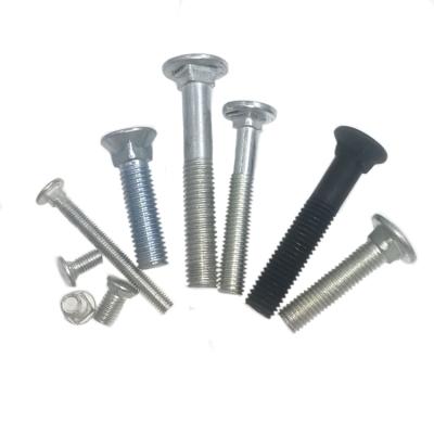 China DIN603 Carbon Steel Round Head Square Neck Carriage Bolt Carriage Bolt for sale