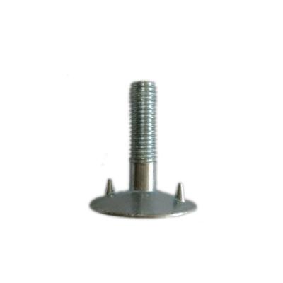 China DIN15237 2 Flat Fork Head Fanged Elevator Bucket Belt Screws for sale