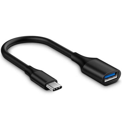 China Mobile Phone HQG Usb3.0 Adapter Type C Otg Cable Usb C Male To Usb 3.0 Extension Cable USB Otg Adapter Female Data Cable for sale