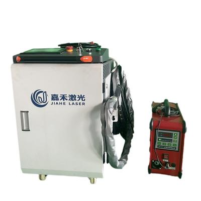 China Portable Laser Welding Machine 2000w Laser Welding Machine Outdoor Laser Cleaning Welder Machine For Metal for sale