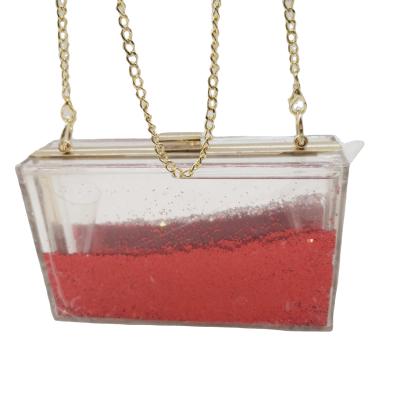 China 2020 New Mini Dinner Decorative Bag High Grade Acrylic Transparent Evening Room Bag for sale