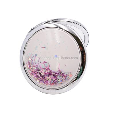 China Cheap Children's Whoselase Pocket Folding Portable Travel Small Compact Mini Makeup Mirror for sale