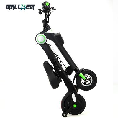 China Magnesium Alloy Motor Two Wheel Min Fat Tire Electric Folding Bike Portable Brushless Bicycle for sale