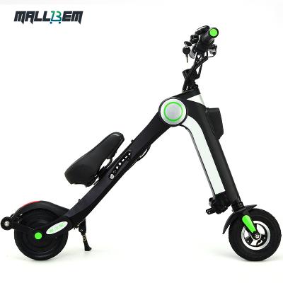 China Hot Sale Magnesium Alloy Cheap Portable Adult Electric Scooter Electric Fat Folding Tires Bike for sale