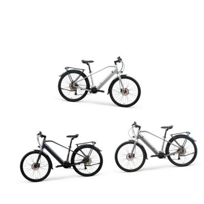 China New style 36v lithium battery aluminum alloy 28 inch mountain city hybrid electric bike for men for sale