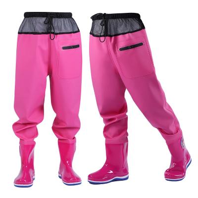 China Durable Neoprene Fishing Hunting Waders Breathable Waterproof Shoes China Manufacturer Print Silk Unisex OEM Knit Logo Tape Customized for sale