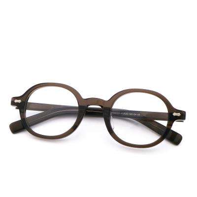 China Acetate Eye Glasses Frame Acetate Optical Glasses Frame MR 98025 for sale