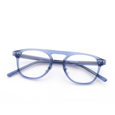 China Novo estilo Moda Acetato Material Óculos Quadros Ópticos MR 98050 à venda