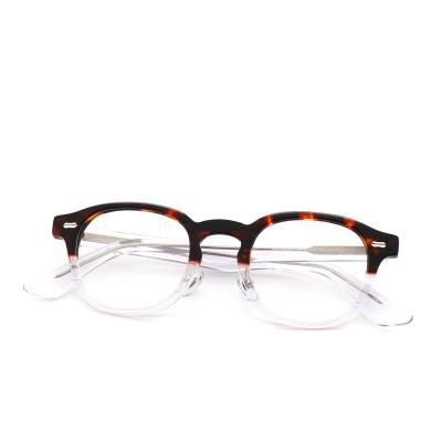 China Trendy Design Handmade Acetate Optical Glasses Frame MR 98621 for sale