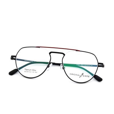 China IP-elektroplaat B Titanium optische bril frame bril 66358 Te koop