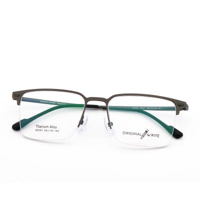 China IP Plating Fashionable Full-rim Β Titanium Glasses Frame 66361 for sale