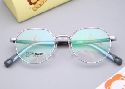 China Cuadro lindo y cómodo de gafas de metal y PPSU para niños de 9 años en venta