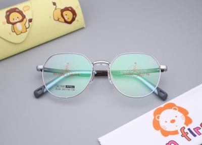 China Niños con gafas Polígonos Gafas para niños de metal y PPSU Gafas rosa Gafas infantiles en venta