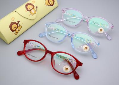 China Red Kids anteojos marcos para niñas buena resiliente Unisex niños TR Y silicona en venta