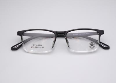 China Material Tr90 Frame Eyeglasses Rectangle Lightweight Unisex Design for sale