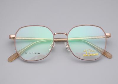 China Not Easy Deform Metal Eye Glass Frames Stylish Finish For Modern Decor for sale